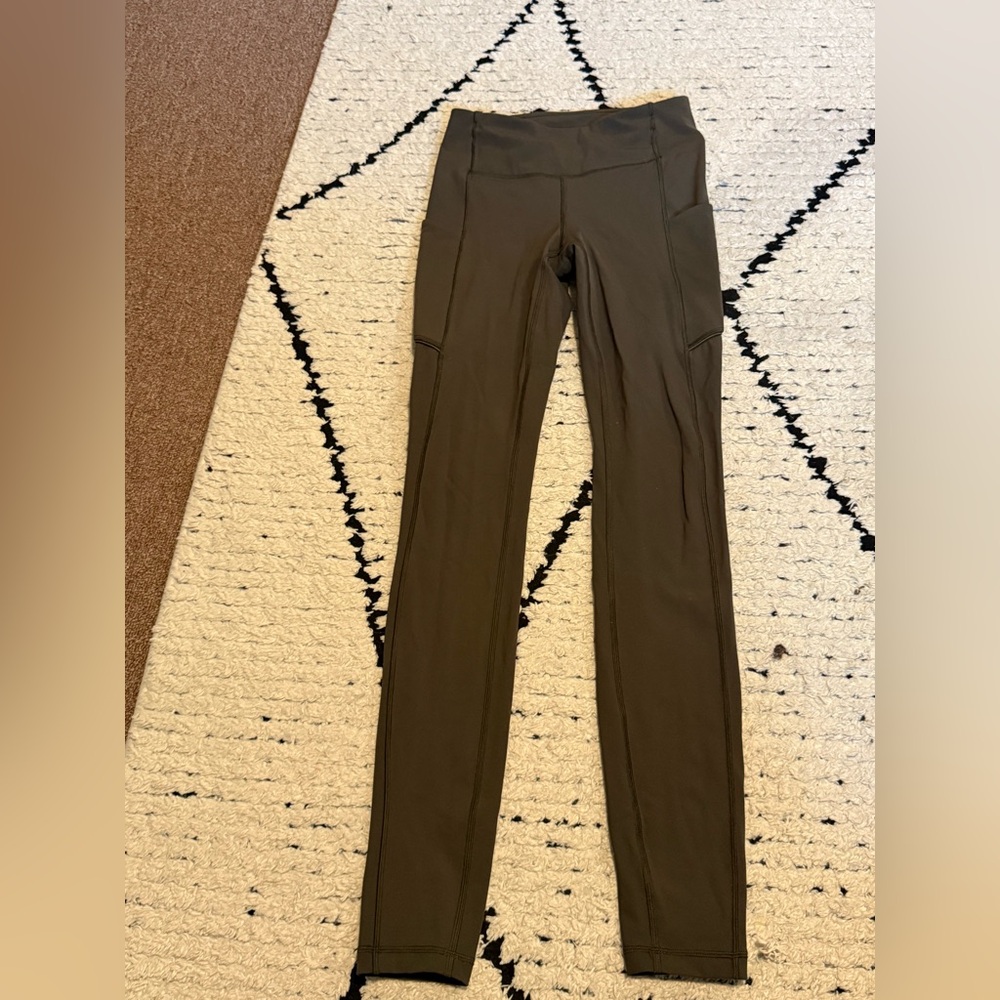 lululemon athletica Dark Olive Leggings